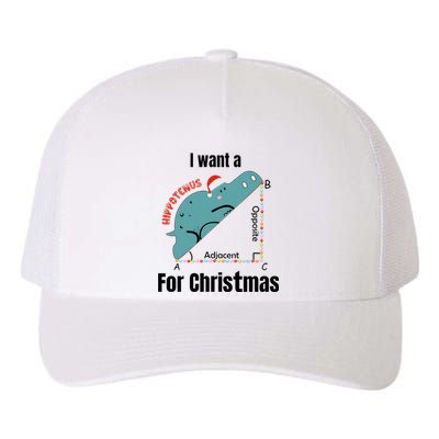 I Want A Hippopotamus For Christmas Yupoong Adult 5-Panel Trucker Hat