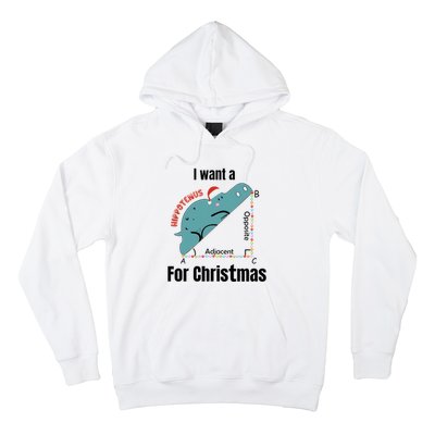 I Want A Hippopotamus For Christmas Hoodie