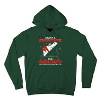 I Want A Hippopotenuse For Christmath Math Teacher Christmas Hoodie