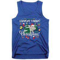 I Want A Hippopotamus For Christmas Xmas Hippo For Funny Gift Tank Top