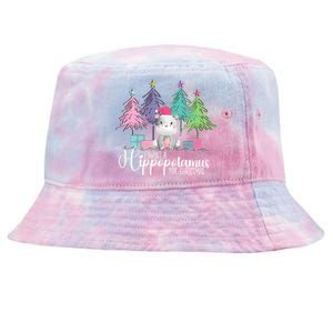 I Want A Hippopotamus For Christmas Xmas Hippo For Women Tie-Dyed Bucket Hat