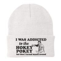 I Was Addicted To The Hokey Pokey Punny Dancing Dance Joke Knit Cap Winter Beanie