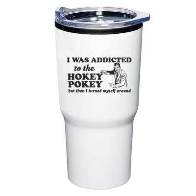 I Was Addicted To The Hokey Pokey Punny Dancing Dance Joke Tumbler
