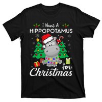 I Want A Hippopotamus For Christmas Xmas Costume T-Shirt