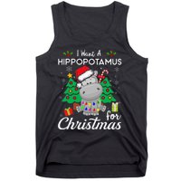 I Want A Hippopotamus For Christmas Xmas Costume Tank Top