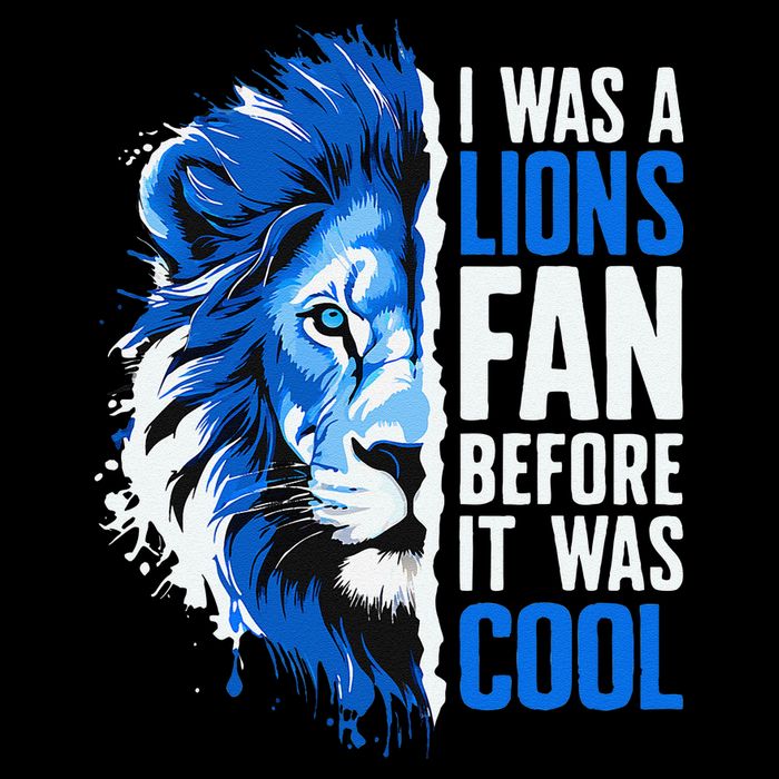 I Was A Lions Fan Before It Was Cool Lions Fan 16 in Basic Backpack