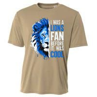 I Was A Lions Fan Before It Was Cool Lions Fan Cooling Performance Crew T-Shirt