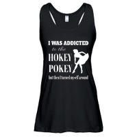 I Was Addicted To The Hokey Pokey But Then I Turned Myself Around Ladies Essential Flowy Tank