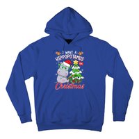 I Want A Hippopotamus For Christmas Xmas Hippo For Gift Hoodie