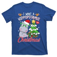 I Want A Hippopotamus For Christmas Xmas Hippo For Gift T-Shirt