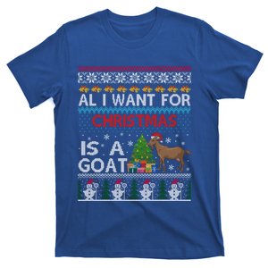 I Want A Goat For Christmas Ugly Xmas Sweater Cute Gift T-Shirt