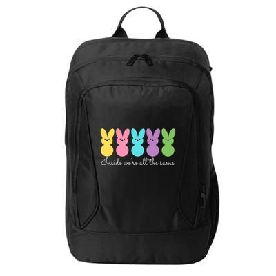 Inside We Are All The Same Easter Bunny City Backpack