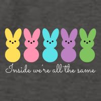 Inside We Are All The Same Easter Bunny Vector Backpack