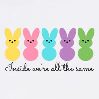 Inside We Are All The Same Easter Bunny Performance Shirt