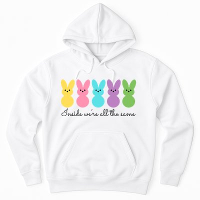 Inside We Are All The Same Easter Bunny Hoodie