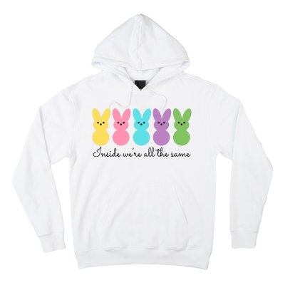 Inside We Are All The Same Easter Bunny Hoodie