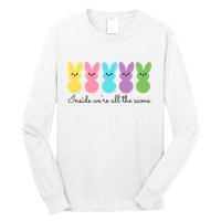 Inside We Are All The Same Easter Bunny Long Sleeve Shirt