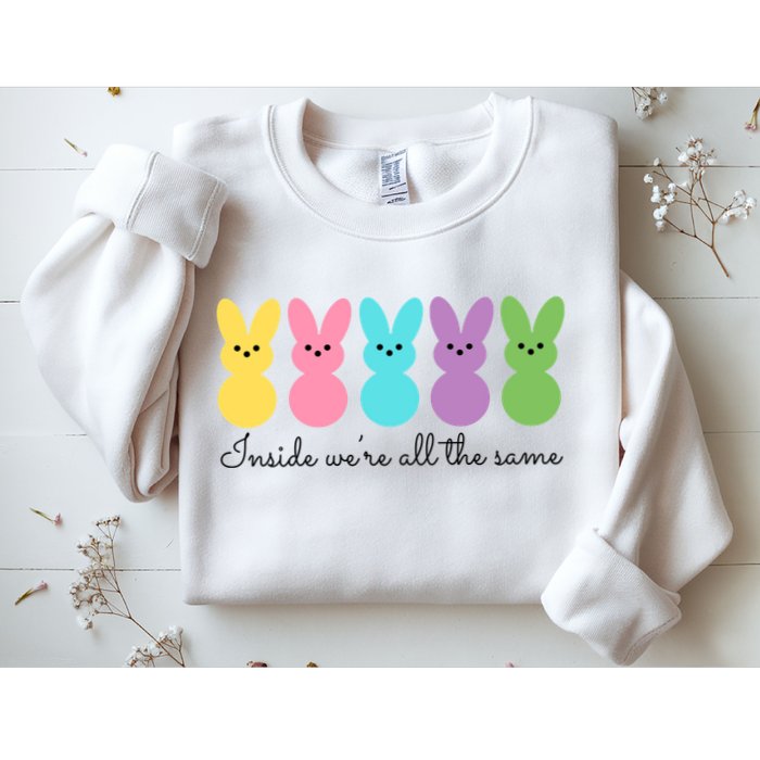 Inside We Are All The Same Easter Bunny Sweatshirt