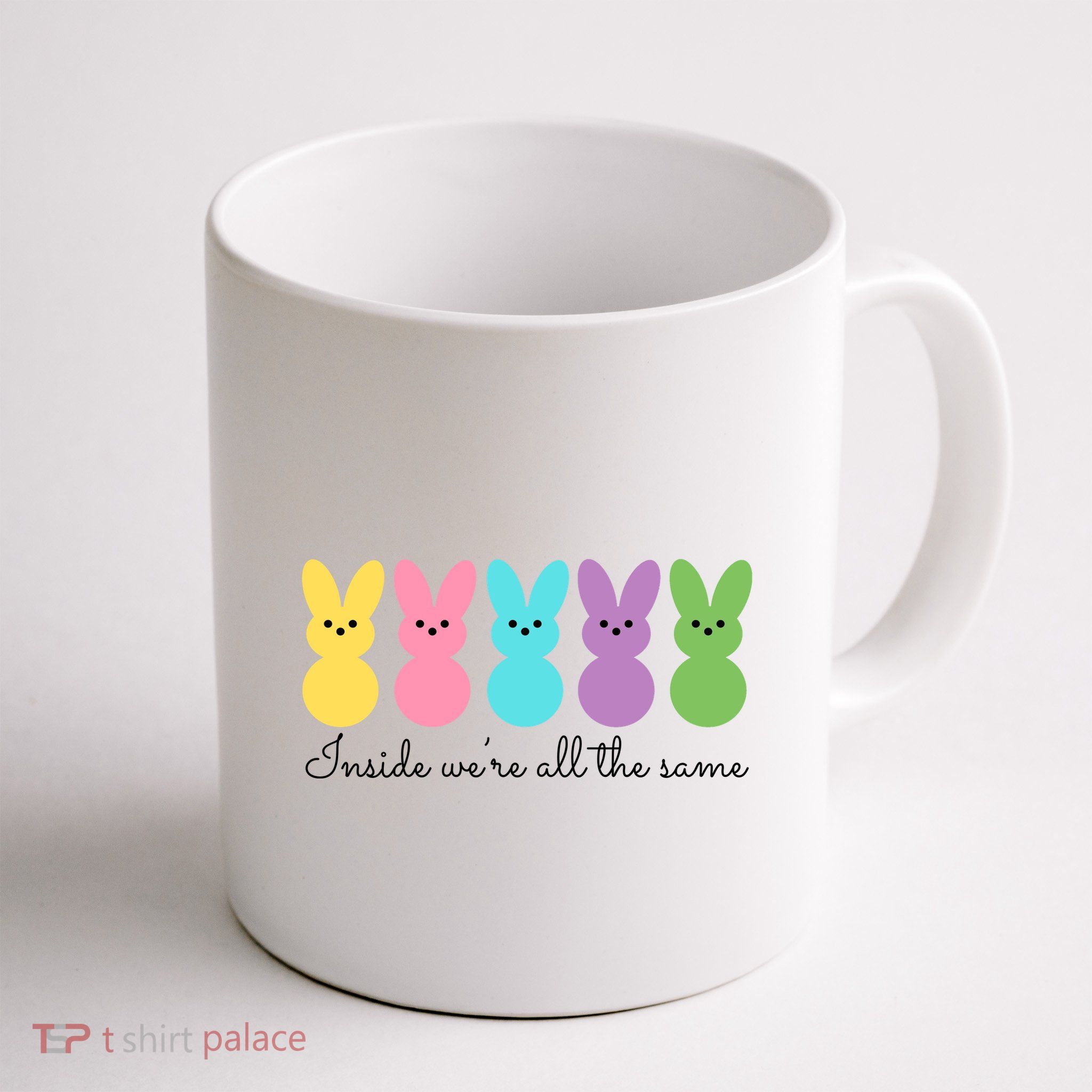 Inside We Are All The Same Easter Bunny Mug