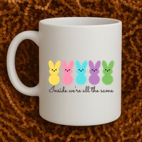 Inside We Are All The Same Easter Bunny Mug