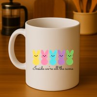Inside We Are All The Same Easter Bunny Mug