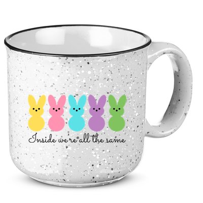 Inside We Are All The Same Easter Bunny 15oz Campfire Ceramic Mug