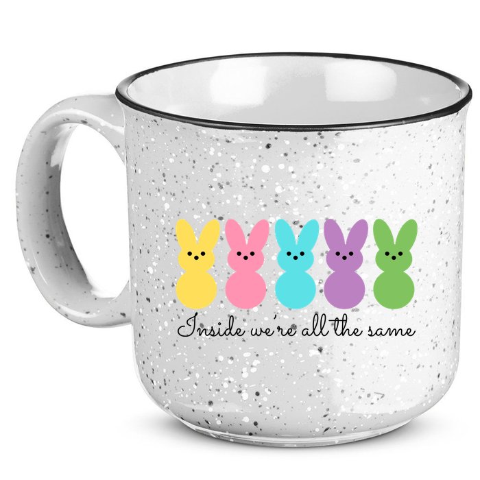 Inside We Are All The Same Easter Bunny 15oz Campfire Ceramic Mug