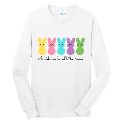 Inside We Are All The Same Easter Bunny Tall Long Sleeve T-Shirt