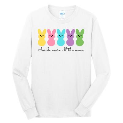 Inside We Are All The Same Easter Bunny Tall Long Sleeve T-Shirt