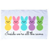 Inside We Are All The Same Easter Bunny Microfiber Hand Towel