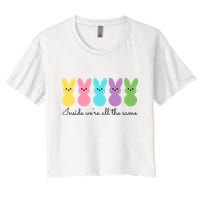 Inside We Are All The Same Easter Bunny Crop Top