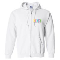 Inside We Are All The Same Easter Bunny Full Zip Hoodie