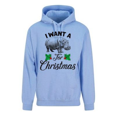 I Want A Hippopotamus For Christmas TShirt Unisex Surf Hoodie