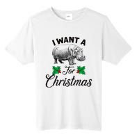 I Want A Hippopotamus For Christmas TShirt Tall Fusion ChromaSoft Performance T-Shirt