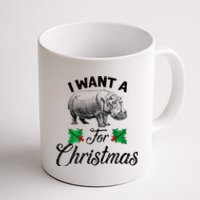 I Want A Hippopotamus For Christmas TShirt Coffee Mug