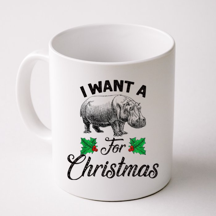 I Want A Hippopotamus For Christmas TShirt Coffee Mug