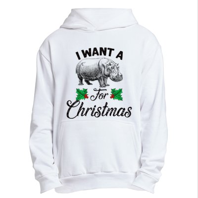 I Want A Hippopotamus For Christmas TShirt Urban Pullover Hoodie