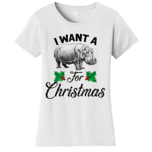 I Want A Hippopotamus For Christmas TShirt Women's T-Shirt