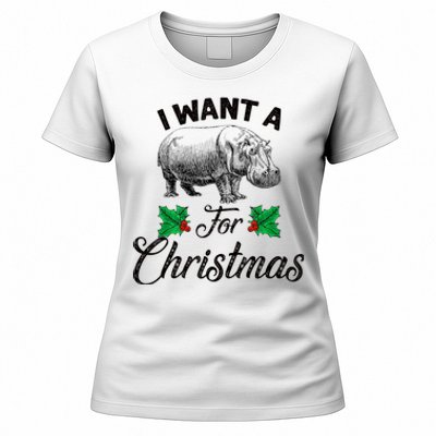 I Want A Hippopotamus For Christmas TShirt Women's T-Shirt