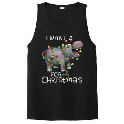 I Want A Hippopotamus For Christmas PosiCharge Competitor Tank