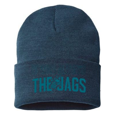 It Was Always The Jags Jacksonville Football Sustainable Knit Beanie