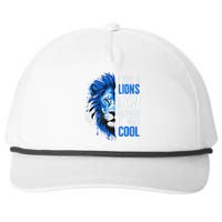 I Was A Lions Fan Before It Was Cool Lions Fan Snapback Five-Panel Rope Hat