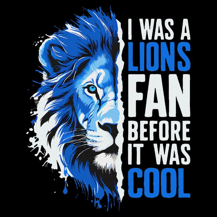I Was A Lions Fan Before It Was Cool Lions Fan Zip Tote Bag