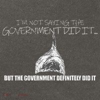 It Was A Government Cover Up Conspiracy Theory Tin Foil Hat Cotton Canvas Backpack