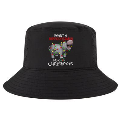 I Want A Hippopotamus For Christmas Xmas Hippo For Cool Comfort Performance Bucket Hat