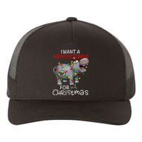 I Want A Hippopotamus For Christmas Xmas Hippo For Yupoong Adult 5-Panel Trucker Hat