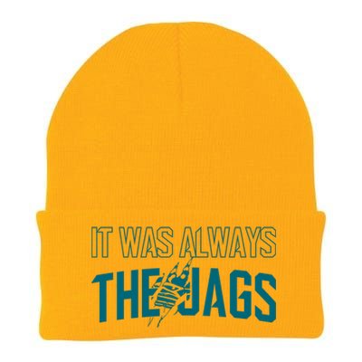 It Was Always The Jags Jacksonville Football Knit Cap Winter Beanie