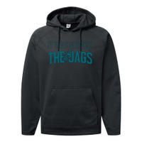 It Was Always The Jags Jacksonville Football Performance Fleece Hoodie