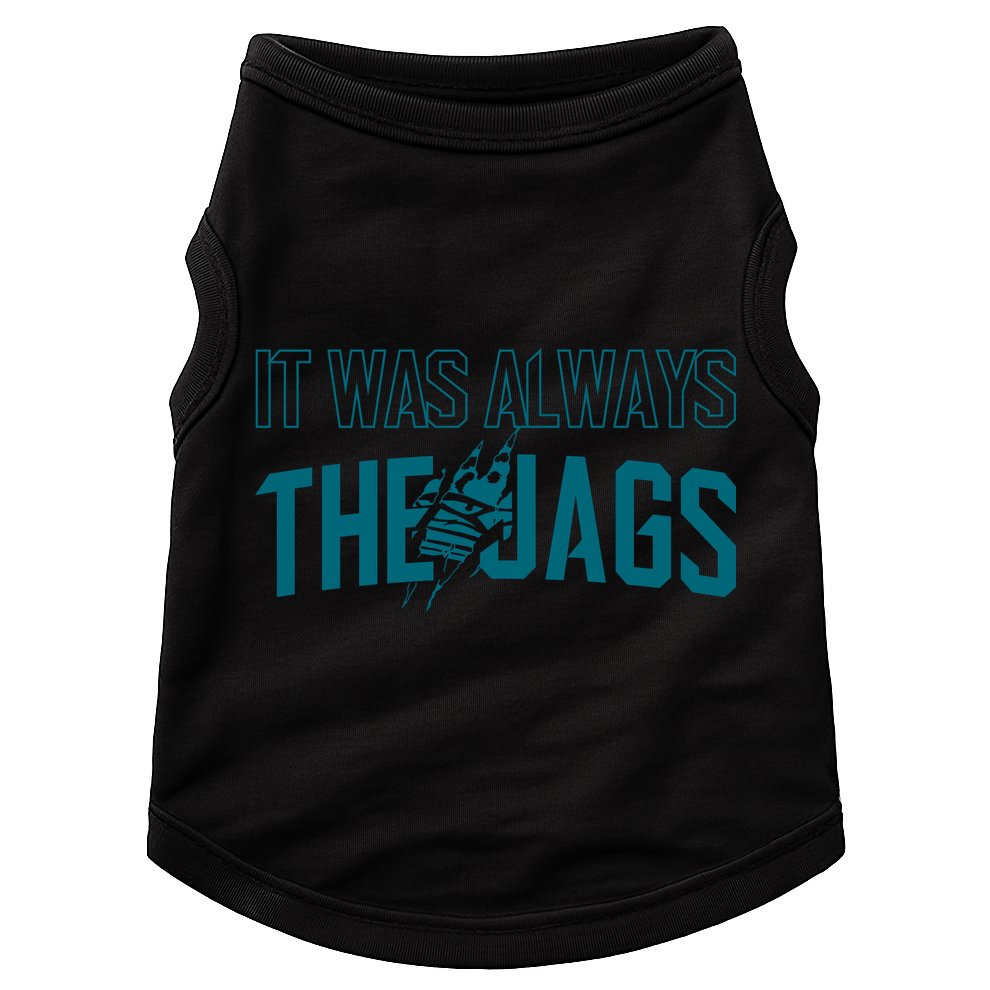 It Was Always The Jags Football Doggie Tank
