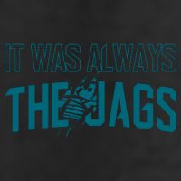 It Was Always The Jags Football Adult Drive Performance Visor